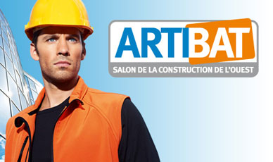 Artibat 2010, le salon du BTP de l'ouest à Rennes : emailing pré-enregistrement