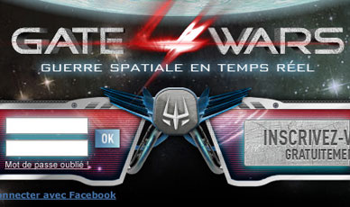 Beemoov : DA et webdesign in-game du jeu Gate 4 Wars