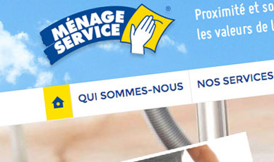 Création du site internet Ménage Service 44