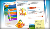 Site pour la promotion du melon Rouge Gorge.