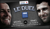 La Solitaire du Figaro : le duel Michel Desjoyeaux / Armel Le Cléac'h.